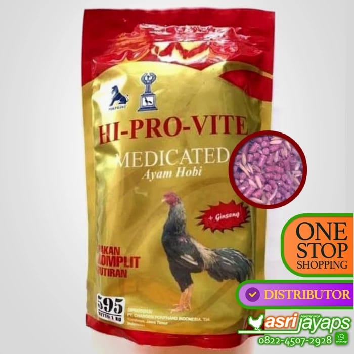 Pakan Hi-Pro-Vite 595 Medicated